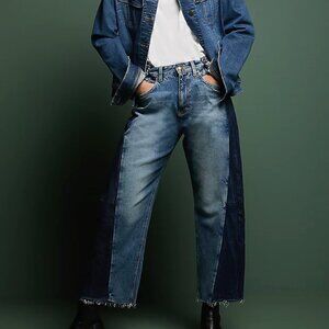 Women's Adjustable Low Slung Barrel Rider Jean